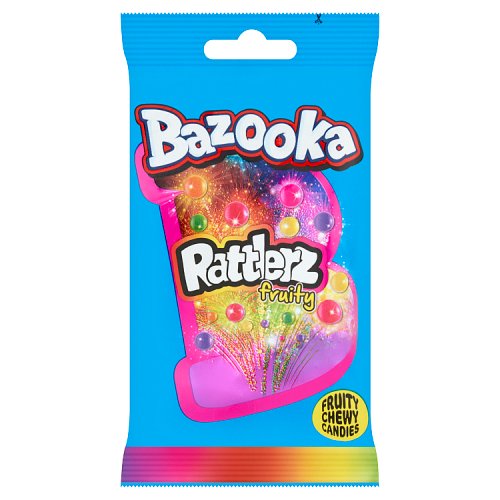 Bazooka Rattlerz Fruity 40g pack shot