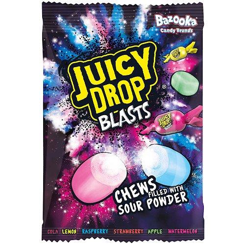 Bazooka Juicy Drop Blasts 140g pack shot
