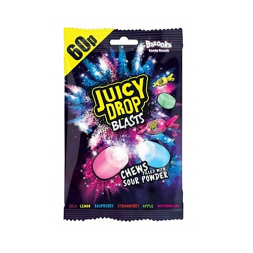Bazooka Juicy Drop Blasts 45g pack shot