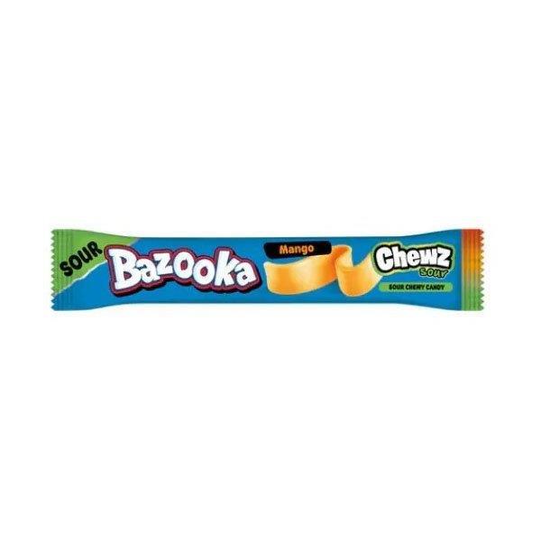 Bazooka Chew Bar Sour Mango PM 60p 14g pack shot