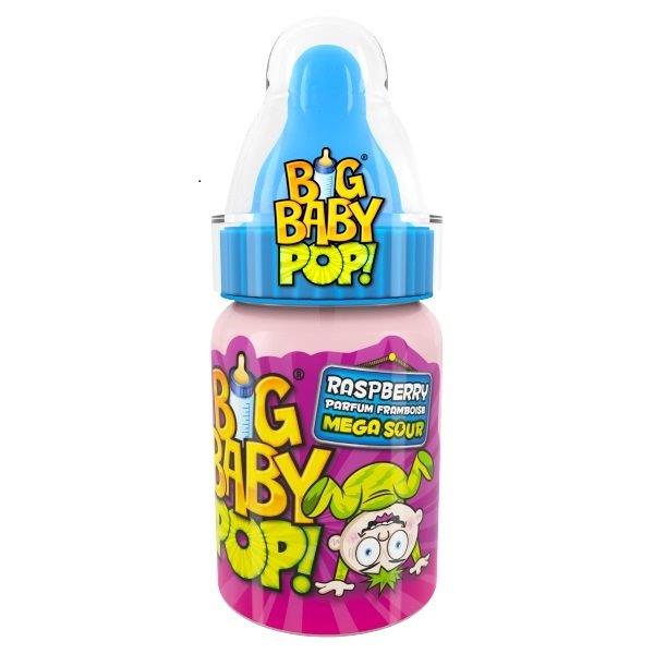 Bazooka Big Baby Pop Sours 32g pack shot
