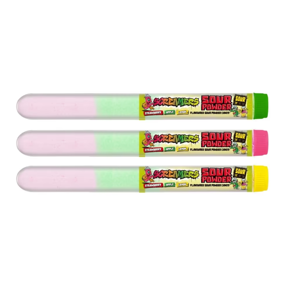 Zed Candy Screamers Powder Tubes 15g pack shot