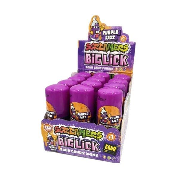 Zed Screamers Purple Razz 60ml pack shot