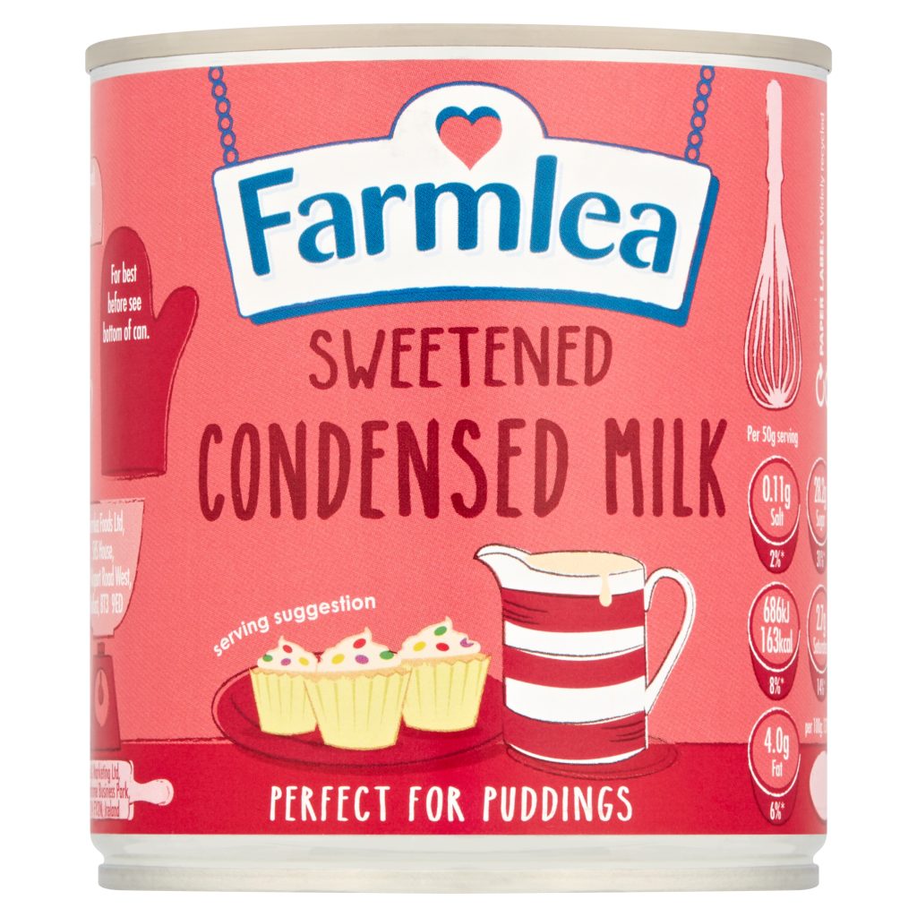 Farmlea Sweetened Condensed Milk 397g pack shot
