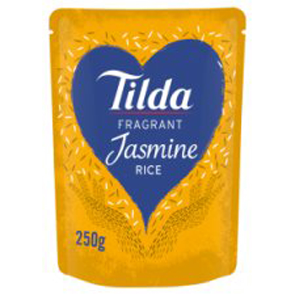 Tilda Classic Steamed Jasmine Rice 250g pack shot