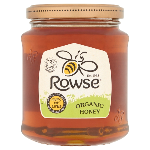Rowse Clear Organic Honey 340g pack shot
