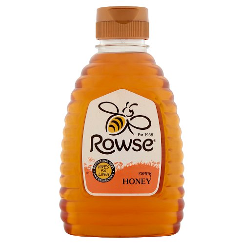 Rowse Clear Honey Squeezy 340g pack shot