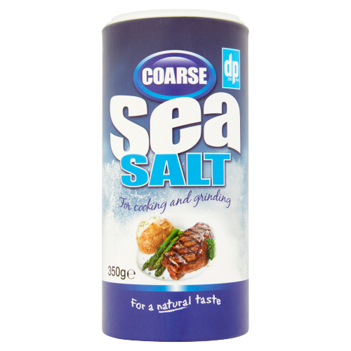 Dri-Pak Coarse Sea Salt 350g pack shot