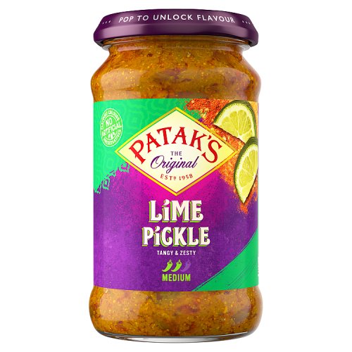Pataks Lime Pickle 283g pack shot