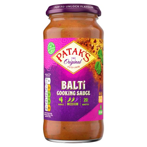 Pataks Balti Curry Sauce 450g pack shot