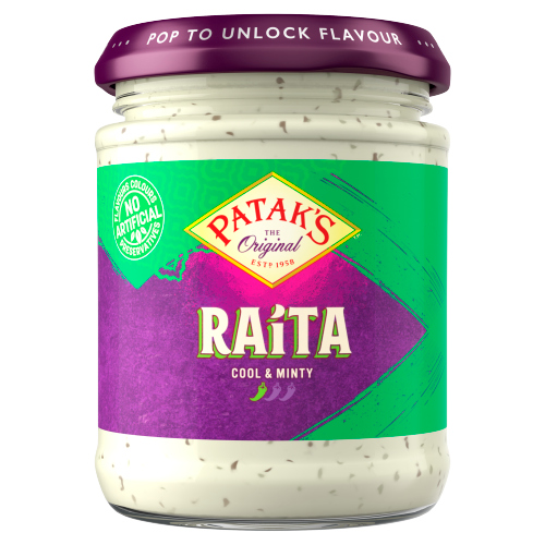 Pataks Raita 170g pack shot