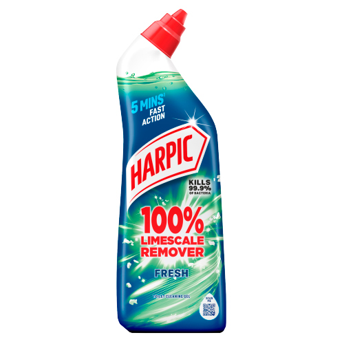 Harpic 100% Limescale Remover Fresh 750ml pack shot