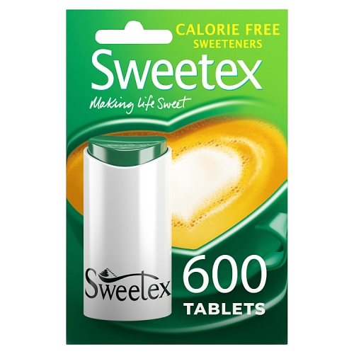 Sweetex Tablets 600s 180g pack shot