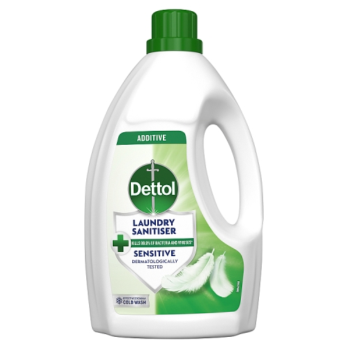 Dettol Sensitive Laundry Cleanser 1.5Ltr pack shot