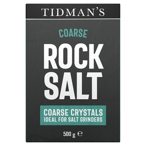 Tidmans Rock Salt 500g pack shot