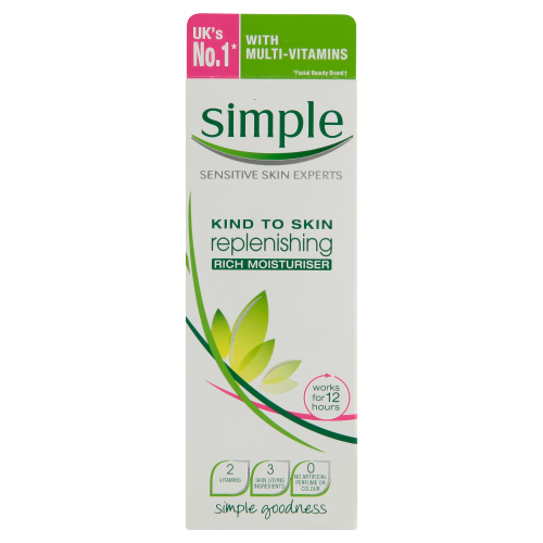 Simple Rich Moisturiser 125ml pack shot