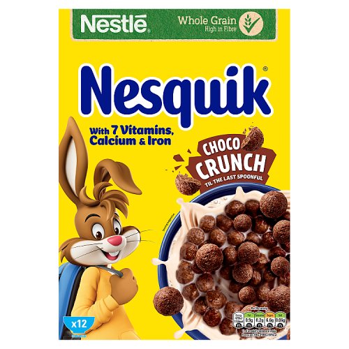 Nestle Nesquik Cereals 375g pack shot