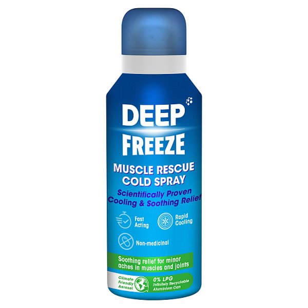 Deep Freeze Muscle Rescue Cold Spray 75ml pack shot