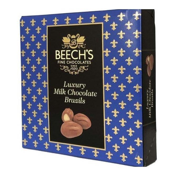 Beechs Milk Chocolate Brazils 90g pack shot