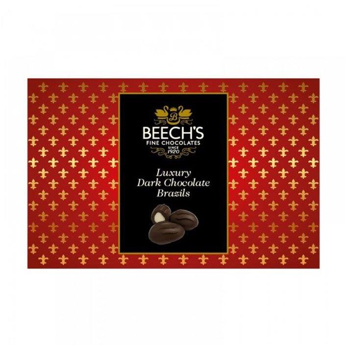 Beechs Dark Chocolate Brazils 90g pack shot