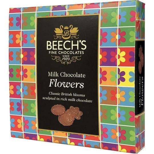 Beechs Milk Chocolate Flowers 90g pack shot
