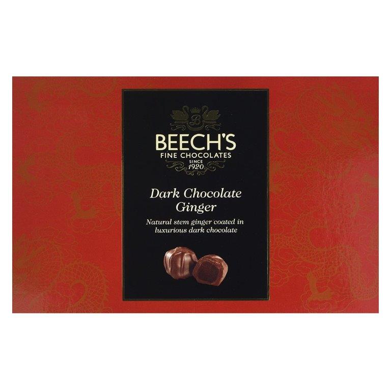 Beechs Dark Chocolate Ginger 100g pack shot