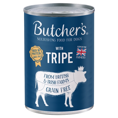 Butchers Original Tripe 400g pack shot