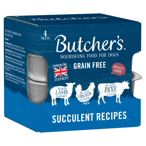 Butchers Succulent Recipes 4pk (4 x 150g) pack shot