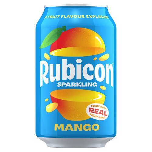 Rubicon Sparkling Mango 330ml pack shot