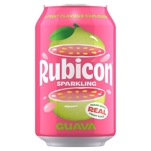 Rubicon Sparkling Guava 330ml pack shot