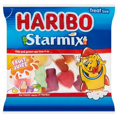 Haribo Treat Bag Starmix Bag 16g pack shot