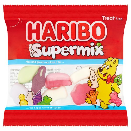 Haribo Teat Bag Supermix Minis 16g pack shot
