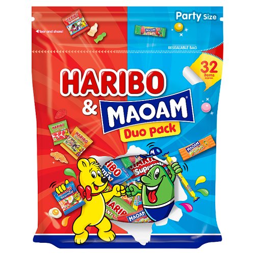 Haribo & Maoam Duo Pack 450g pack shot