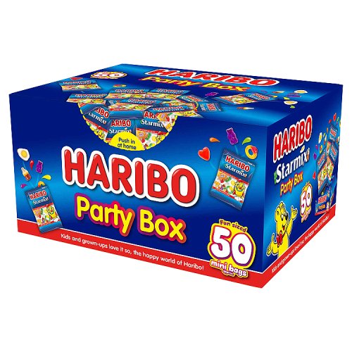 Haribo Starmix Party Box (50 x 16g) pack shot