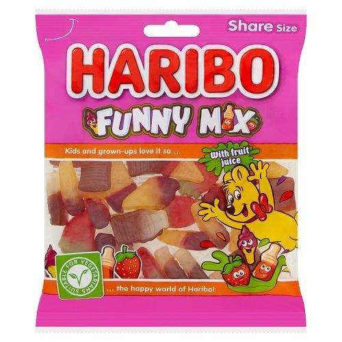 Haribo Bag Funny Mix 160g pack shot