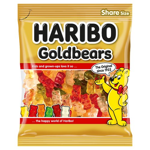 Haribo Bag Gold Bears 160g pack shot