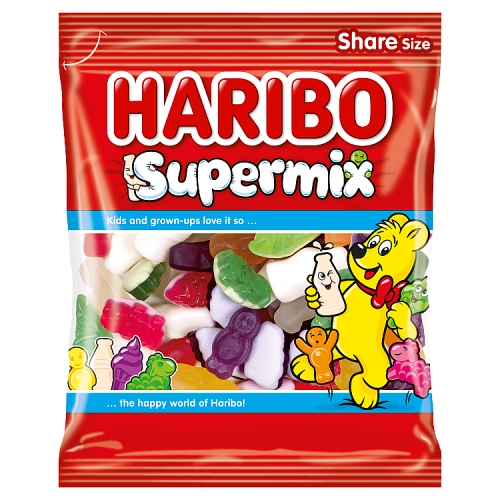 Haribo Supermix Share Size 175g pack shot