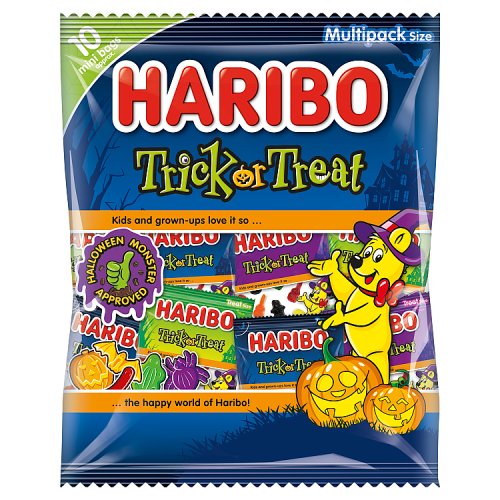 Haribo Trick Or Treat Minis 160g pack shot