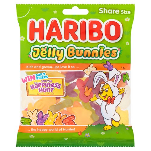 Haribo Jelly Bunnies 160g pack shot