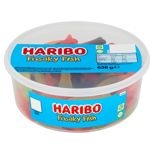 Haribo Freaky Fish Tub638g pack shot