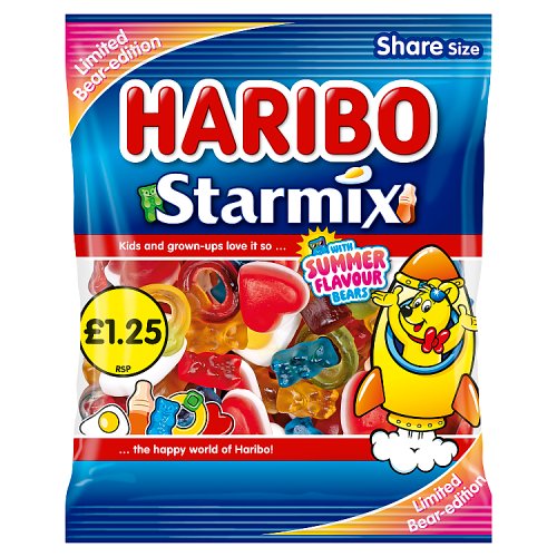 Haribo Starmix PM £1.25 140g pack shot