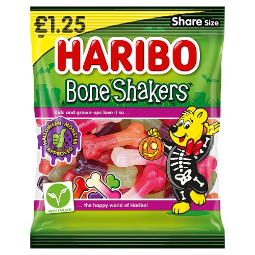 Haribo Bone Shakers PM £1.25 140g pack shot
