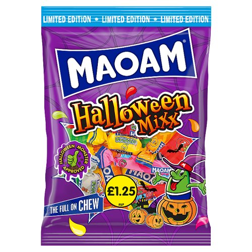 Haribo Maoam Halloween Mix PM £1.25 140g pack shot
