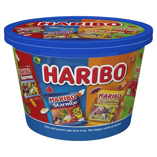 Haribo Share The Happy Tub 600g pack shot