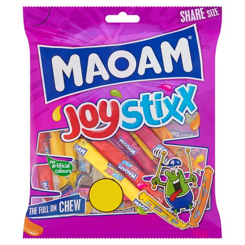 Haribo Bag Maoam Joystixx 140g PM £1.25 pack shot