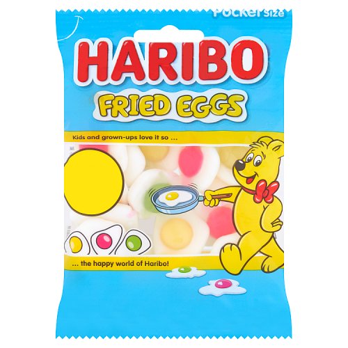 Haribo Treat Bag Fried Eggs 60g PM 70p pack shot