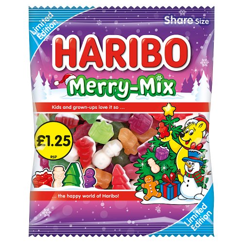 Haribo Merry Mix PM £1.25 140g pack shot