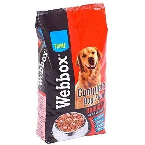 Webbox Complete Dog Food Beef & Veg 2.5kg pack shot