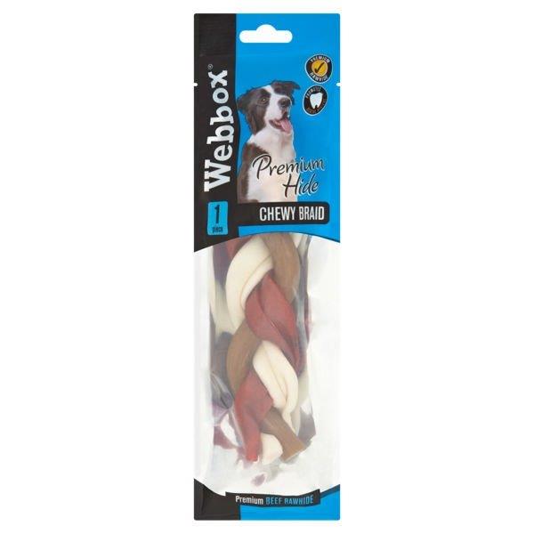 Webbox Jumbo Hide Chewy Bone 70g pack shot