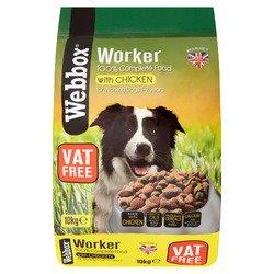 Webbox Worker Chicken 10kg pack shot
